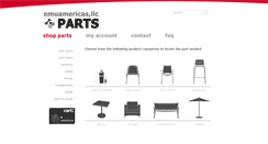 Desktop Screenshot of emuamericasparts.com